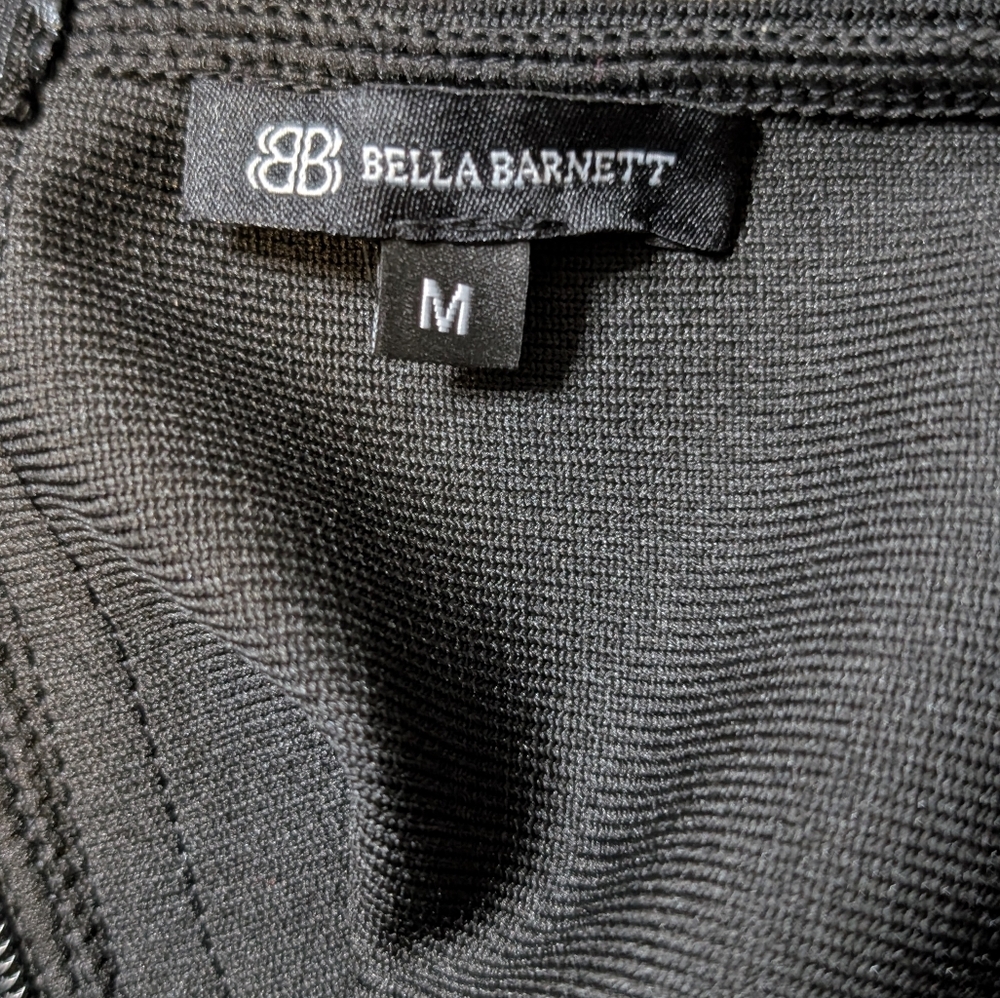 Bella Barnett Black Backless Halter Bandage Mini Sexy Dress‎ Size Medium M - Picture 9 of 11